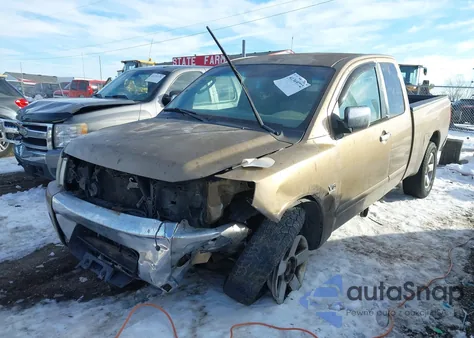 2004 Nissan Titan Se z USA, uszkodzony, nr VIN 1N6AA06A04N574640